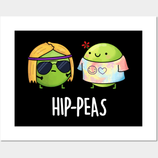 Hip-peas Funny Pea Pun Posters and Art